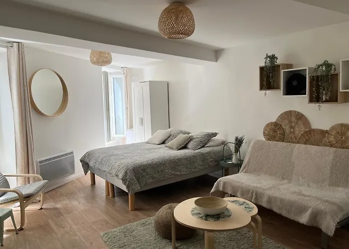 Studio Hyeres -Rue Pietonne Climatisation Lit 160 Tout Equipe - Sabrina
